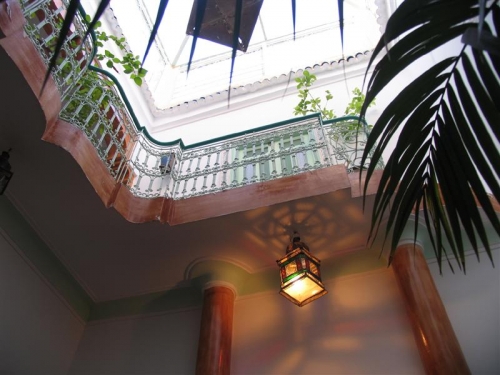 Inside